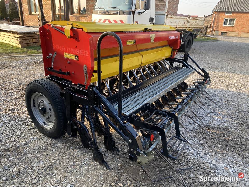 Siewnik zbożowy POTTINGER VITASEM300 oryginał 3m Rogów