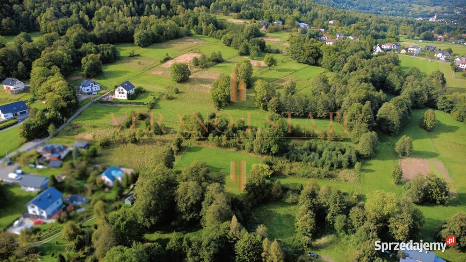 Działka 1435 m2 Godziszka Szczyrku Media