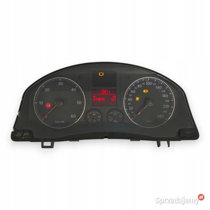 LICZNIK ZEGARY 1K0920850L VW Golf V 19 TDI osobowe Części samochodowe Chełm