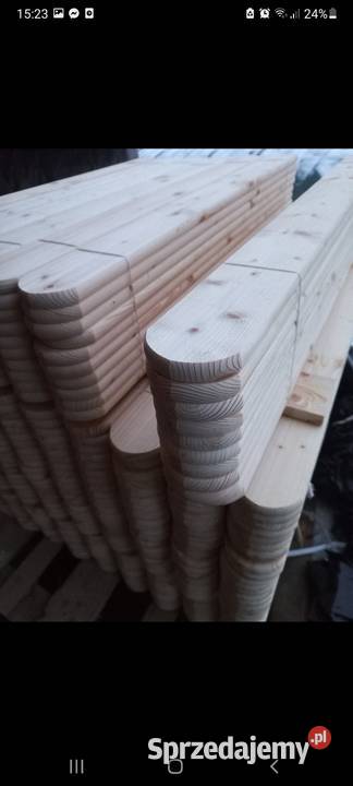 Sztachety drewniane świerkowe drewno Sztachety podlaskie Białystok