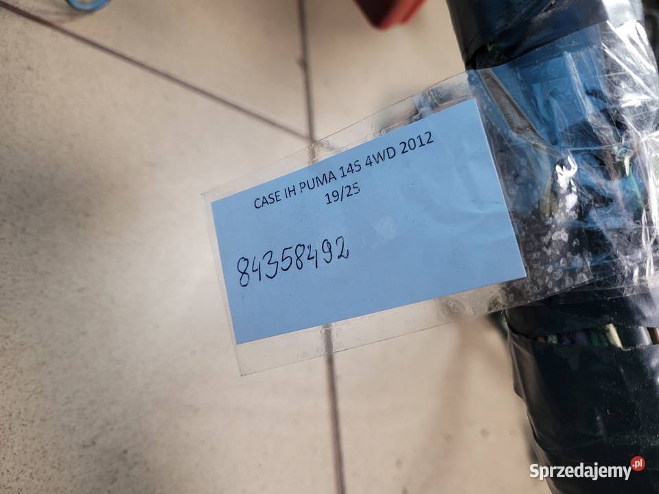 CASE IH PUMA 145 12r INSTALACJA WIĄZKA KABINY Kolno