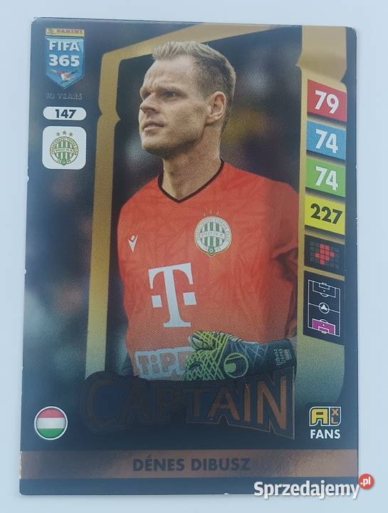 Denes Dibusz 147 karta Fifa 365 Adrenaline XL