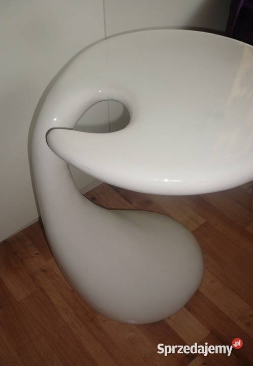 Ława stolik biały włókno szklane HALMAR Nowy