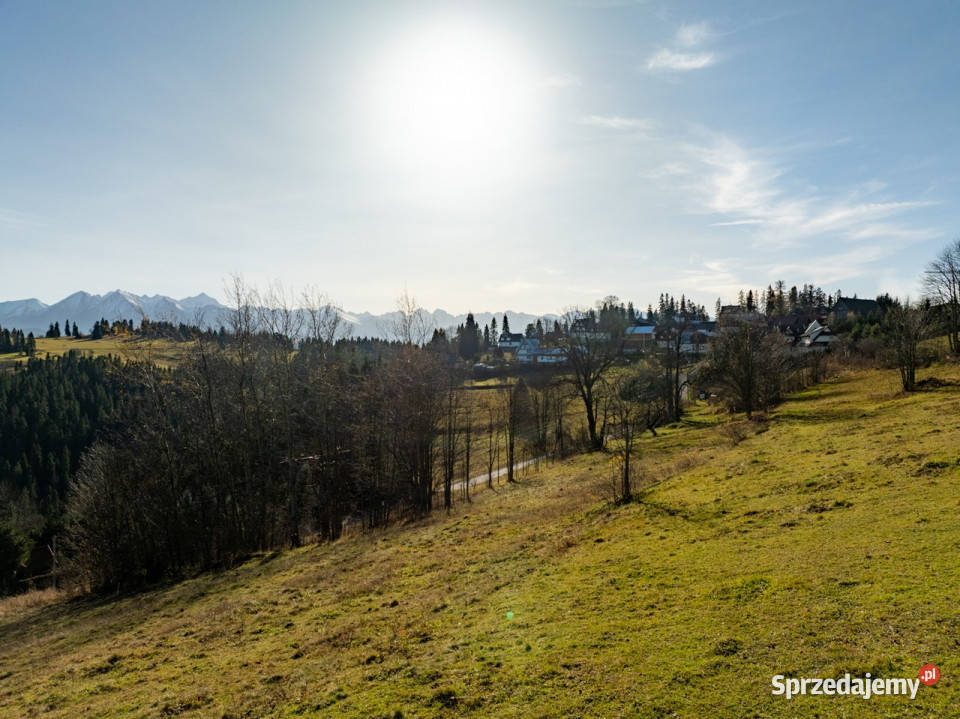 Widokowa działka w Rzepiskach 1310 m2 Rzepiska