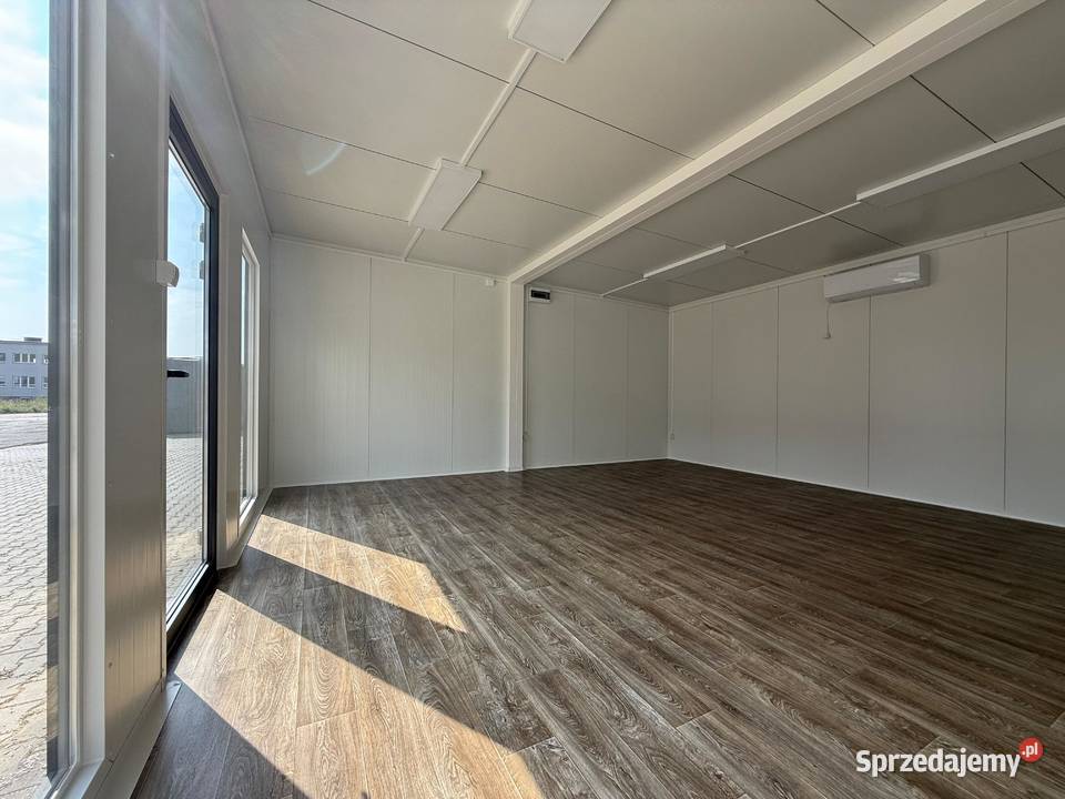 Pawilon kontener 600x600 biuro sprzedaży Łódź
