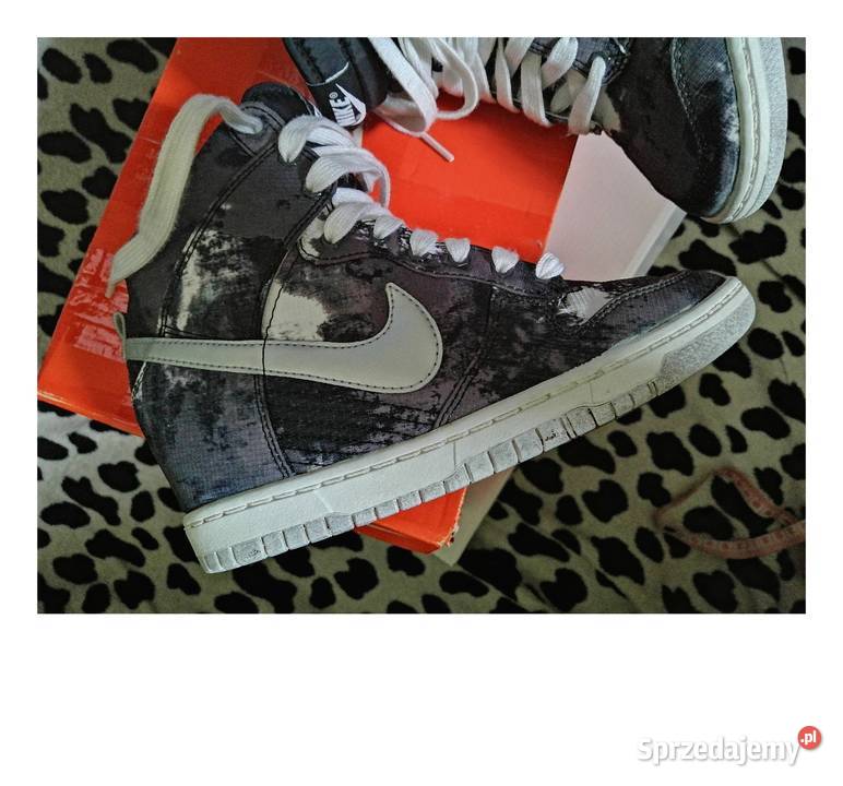 Nowe Półbuty NIKE DUNK SKY HI sneakersy W wielkopolskie Leszno