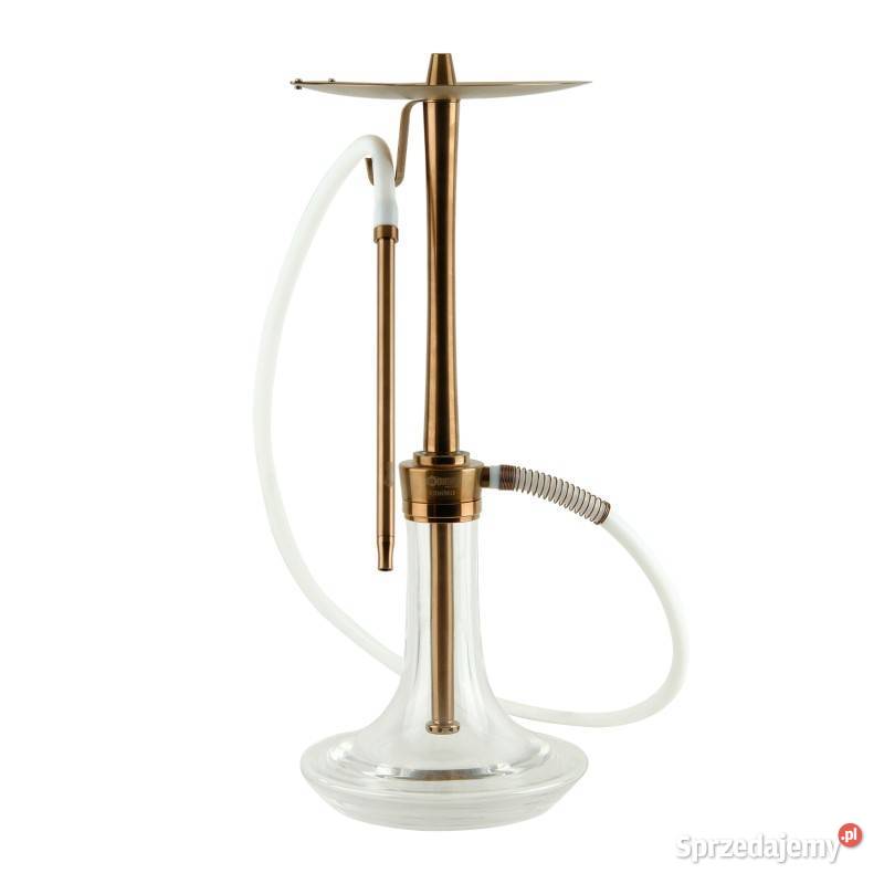 Oduman Cosmo Hookah Bronze Body Clear Glass Łódź sprzedam