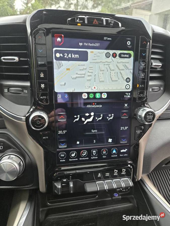 2020 Dodge ram 1500 etorque 57 laramie lpg nieuszkodzony Białystok