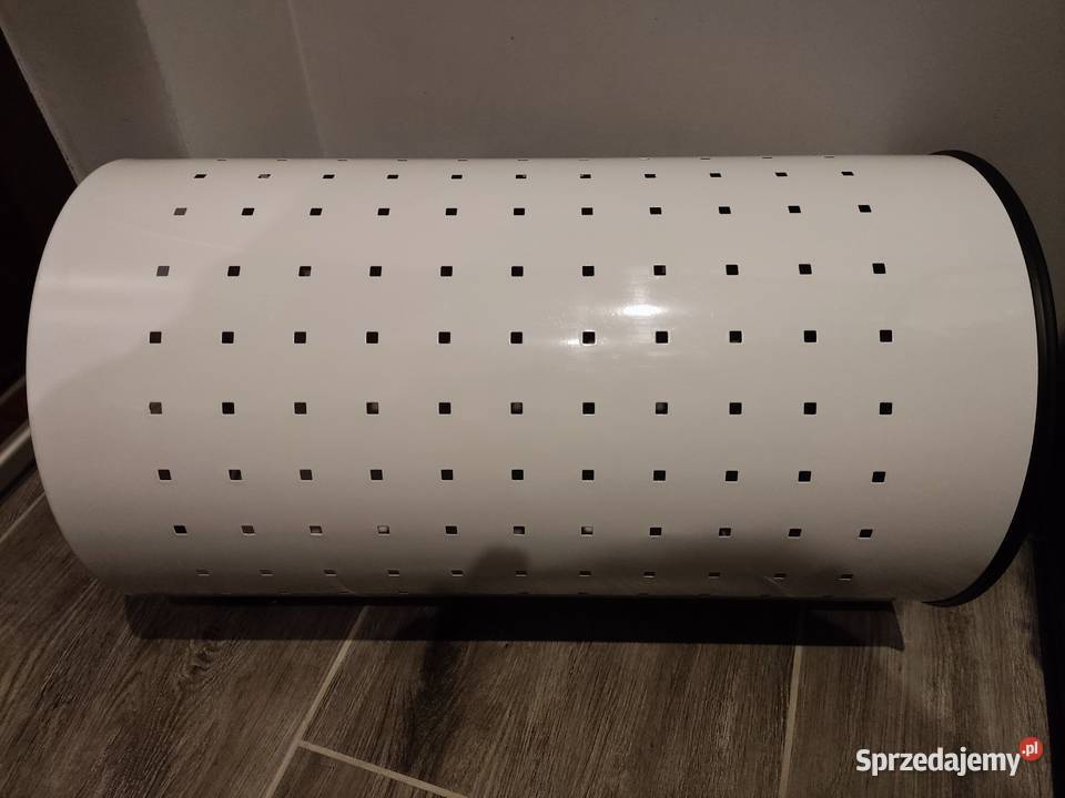 Kosz pojemnik okrągły na pranie z pokrywką Głuchołazy