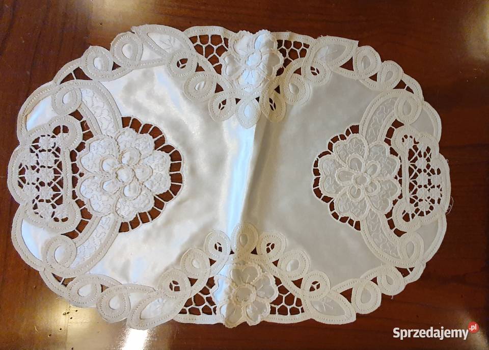 SERWETKI haftowane ręcznie wykonane komplet lubelskie Lublin sprzedam