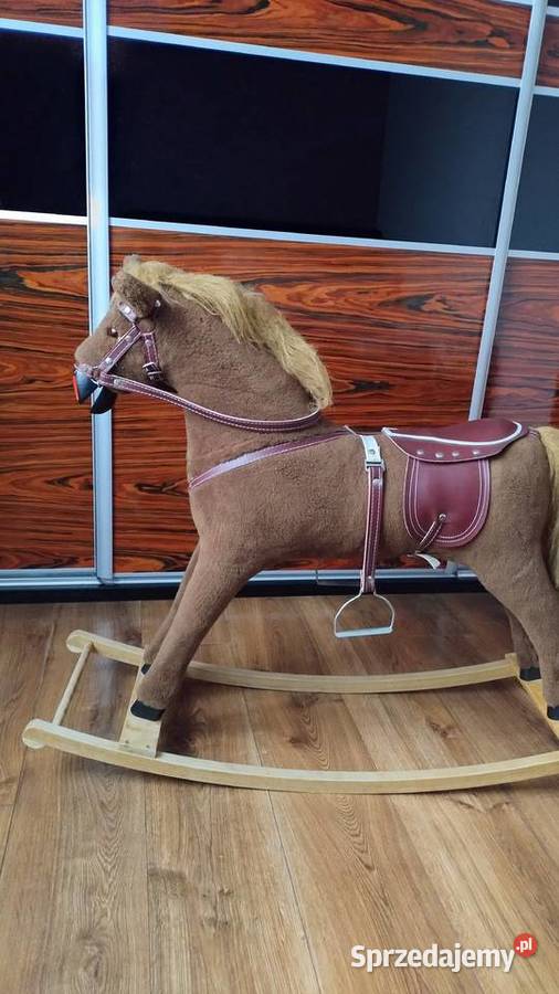 Koń na biegunach zabawka Roźwienica