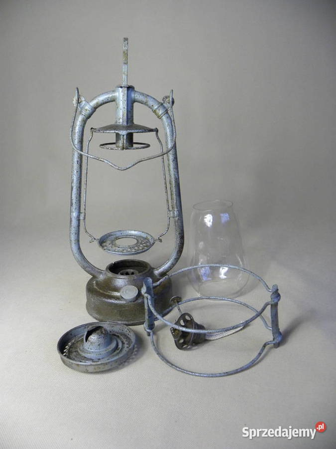 Lampa naftowa KOMETA 5 zabytek techniki Legnica