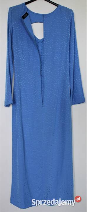 Sukienka Samantha Blue nowa TOKU r L Bez wzoru Warszawa