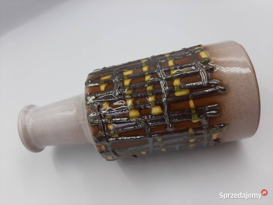 Śliczny stary ceramiczny wazonik niemiecki Inowrocław sprzedam