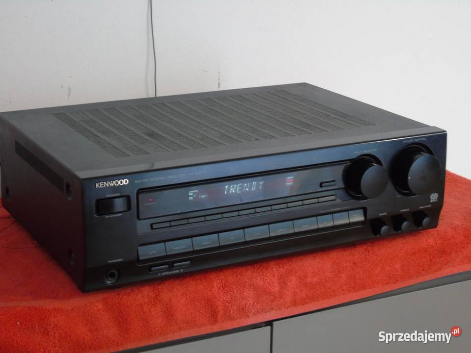 Wzmacniacz z radiem Kenwood KRA4070 RDS sprawny Amplitunery Jasło