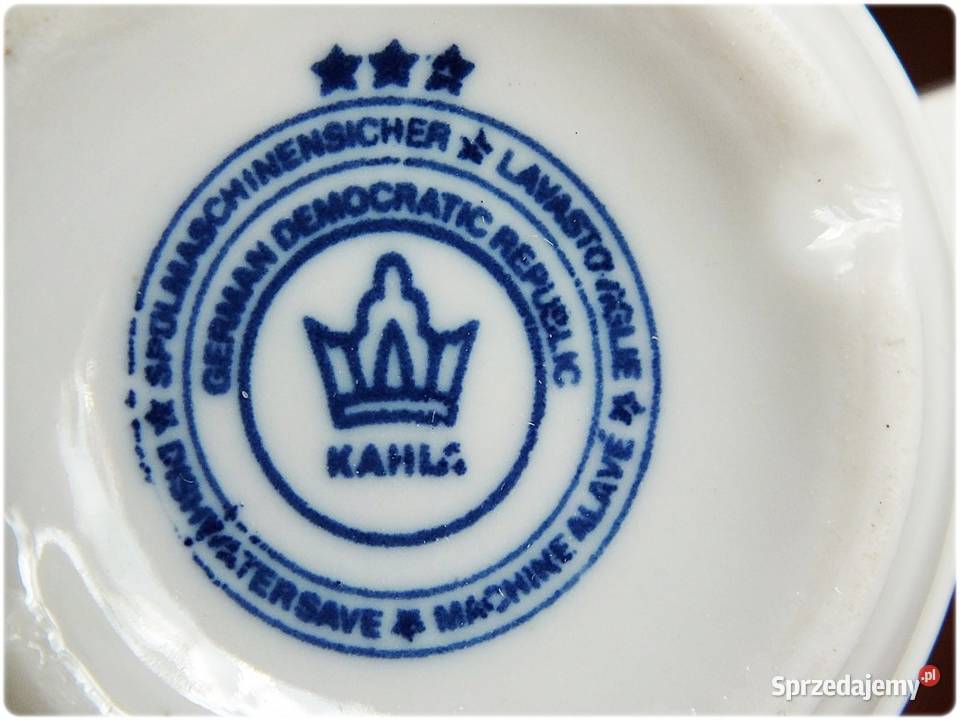 KAHLA mała porcelanowa Filiżanka z lat 60 Żary