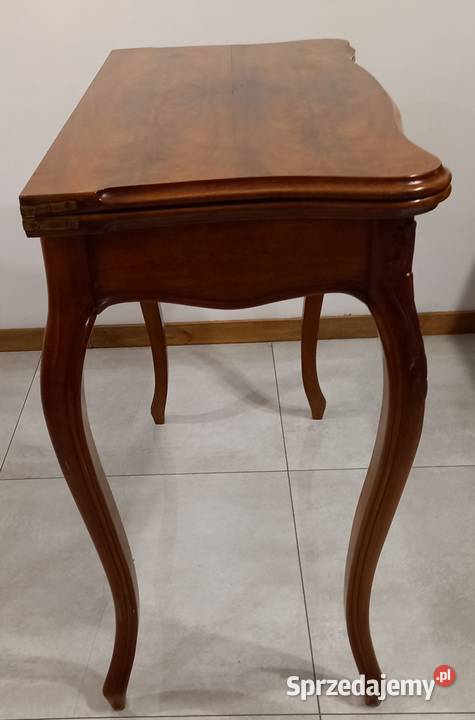 Stolik karciany konsolka Ludwik Filip Wrocław
