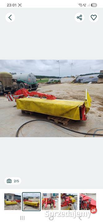 Kosiarka pottinger novacat 302 wielkopolskie Kościelec