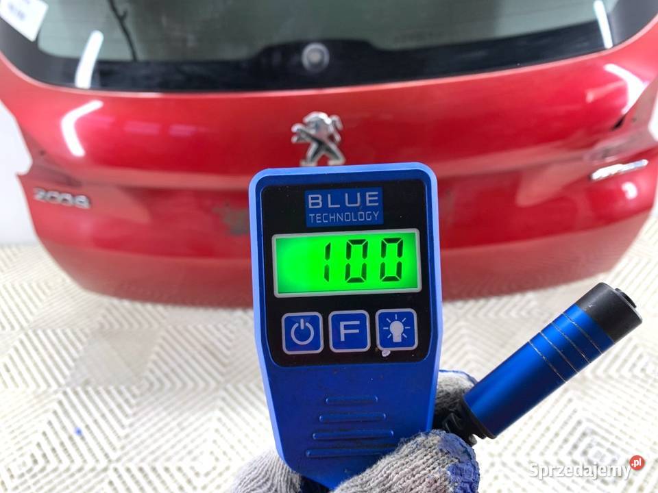KLAPA TYŁ PEUGEOT 2008 I Hatchback Rouge osobowe podkarpackie