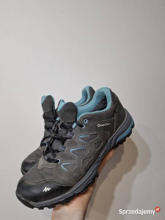 Trekkingowe 37 Quechua buty Decathlon skórzane 24cm Obuwie sportowe Kraków