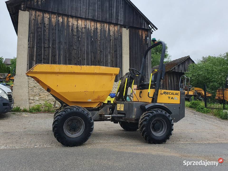 Wozidło obrotowe Mecalac 3t Benford Terex małopolskie Lanckorona