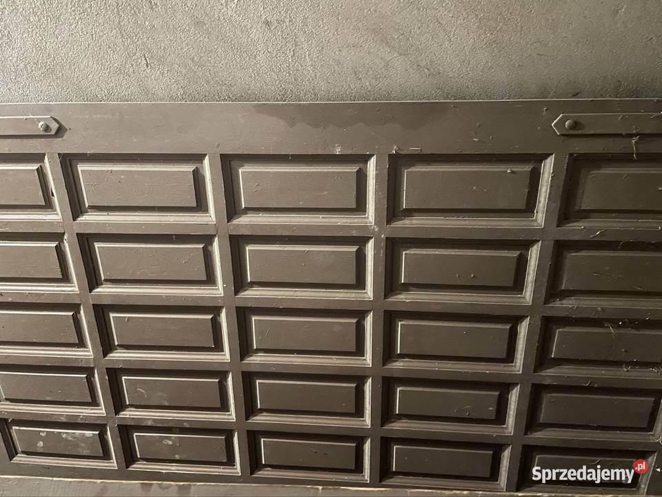 Brama garazowa drewniana łódzkie Łowicz sprzedam