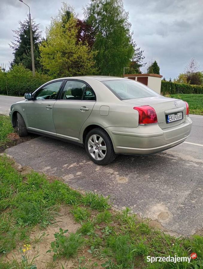 Toyota Avensis t25 sedan 2006r 16b16v dużym Avensis lubelskie
