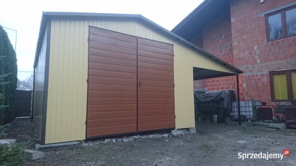 Wysoki Garaż Blaszany BLASZAK MAGAZYN NA MASZYNY Radom