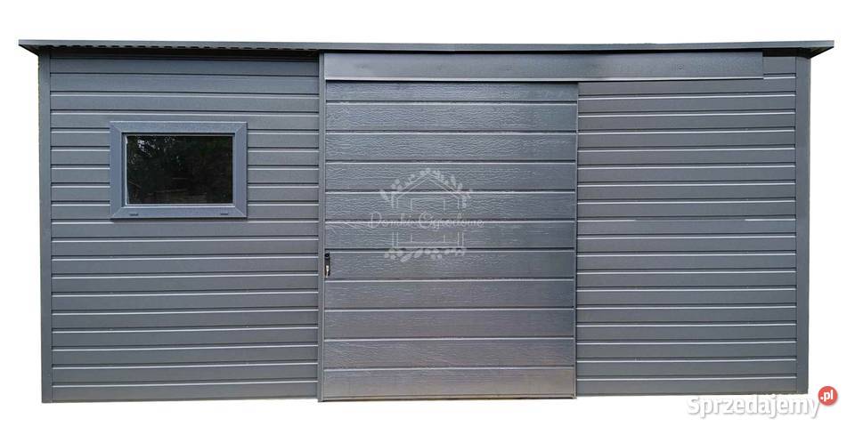 Schowek domek ogrodowy 4x2m drzwi przesuwne Bydgoszcz