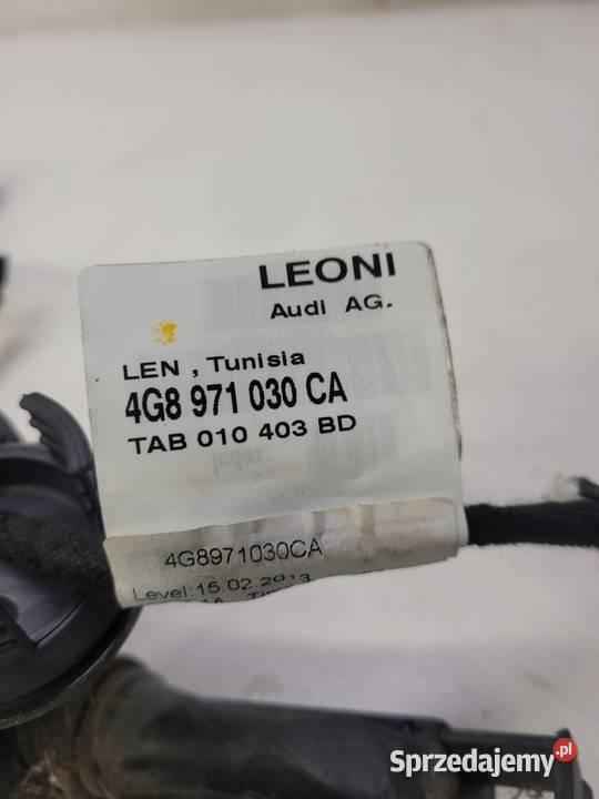 WIĄZKA DRZWI PRAWY PRZÓD AUDI A7 4G 4G8971030CA Przystajń