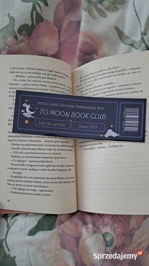 Zakładki kpop book clubs Żelazków
