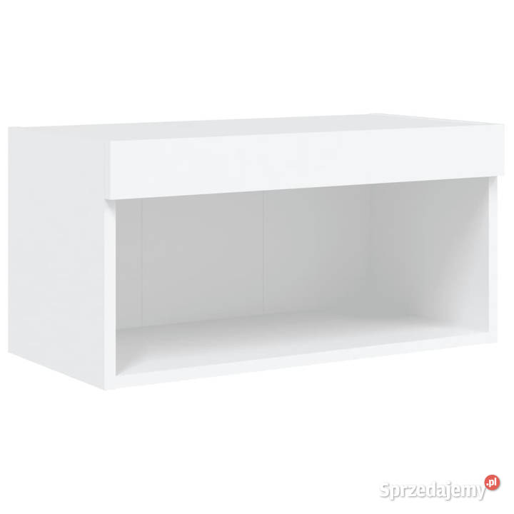 8częściowy zestaw mebli TV z LED biały WM3216633 RTV mazowieckie Warszawa sprzedam