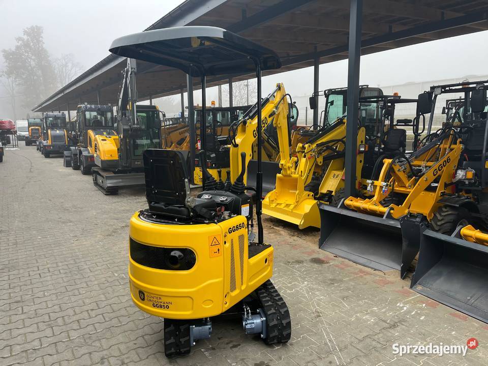 Mini Koparka z silnikiem Kubota GG850 Gunter sprzedam