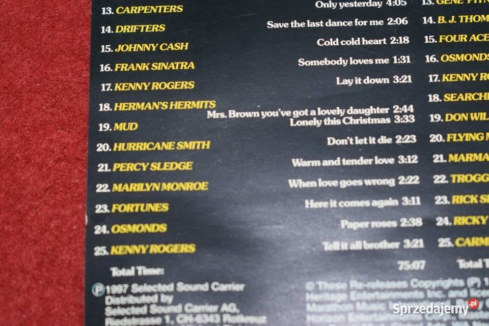 50 Heartbreakers Vol 2 na dwóch płytach CD 1999 Chełmno