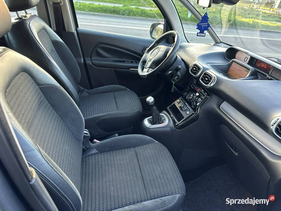 Citroen C3 Picasso Exclusive alkantara tempomat ogranicznik prędkości Wejherowo sprzedam