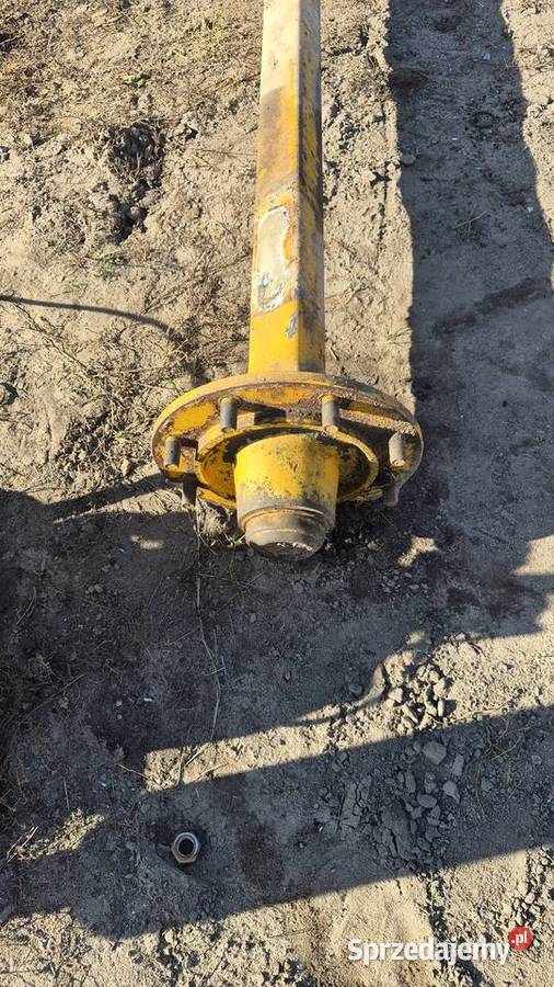 Solidna oś 80 x 80 mm długość 160 między sprzedam