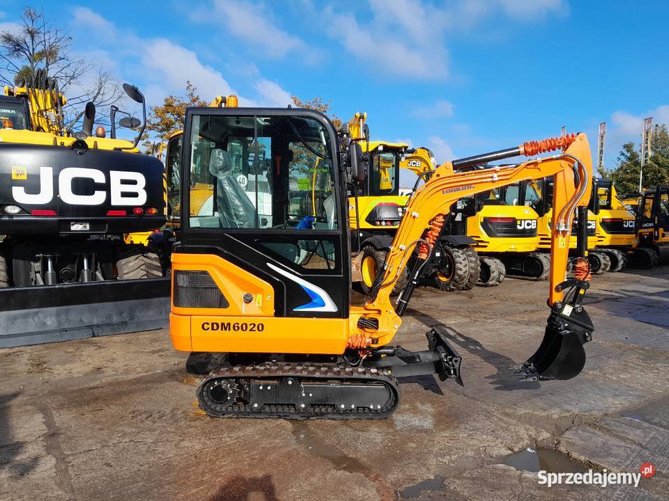 MINIKOPARKA LONKING 2TONY JCB CAT KUBOTA VOLVO 2h Maszyny budowlane wielkopolskie Krotoszyn