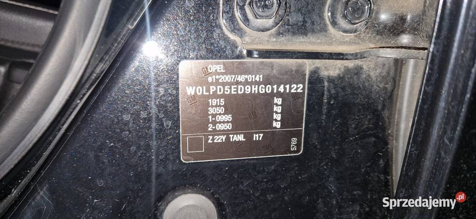 Opel Astra J 16 BENZYNA 2016r POLSKI SALON 2 1599cm3 Wrocław