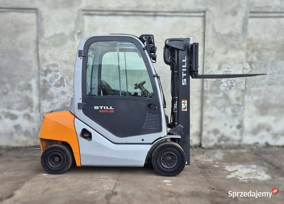 Still 2500 2019r DIESEL TRIPLEX 5 mth 4 sekcje śląskie