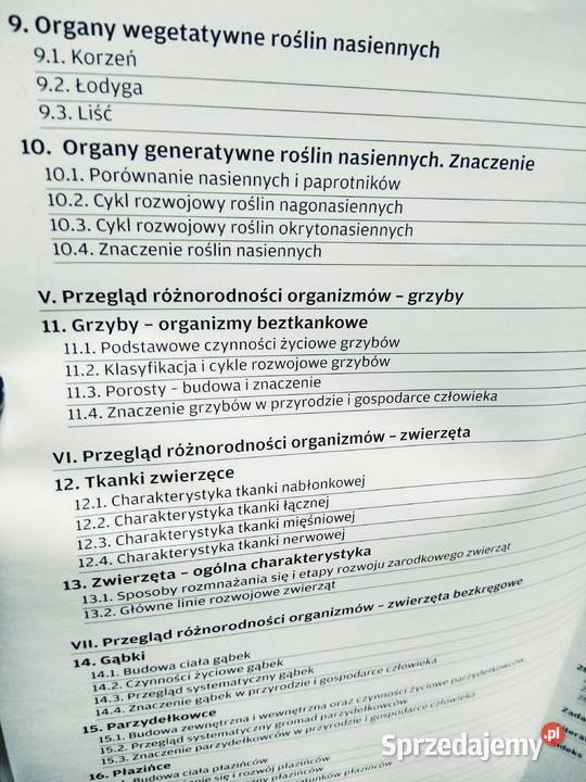 Biologia operon 1 podręcznik rozszerzony Warszawa