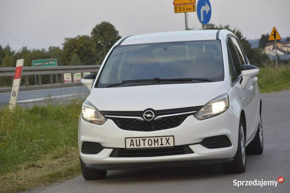Opel Zafira 16CDTI 7 osobowa serwisie Android wspomaganie kierownicy Sędziszów Małopolski