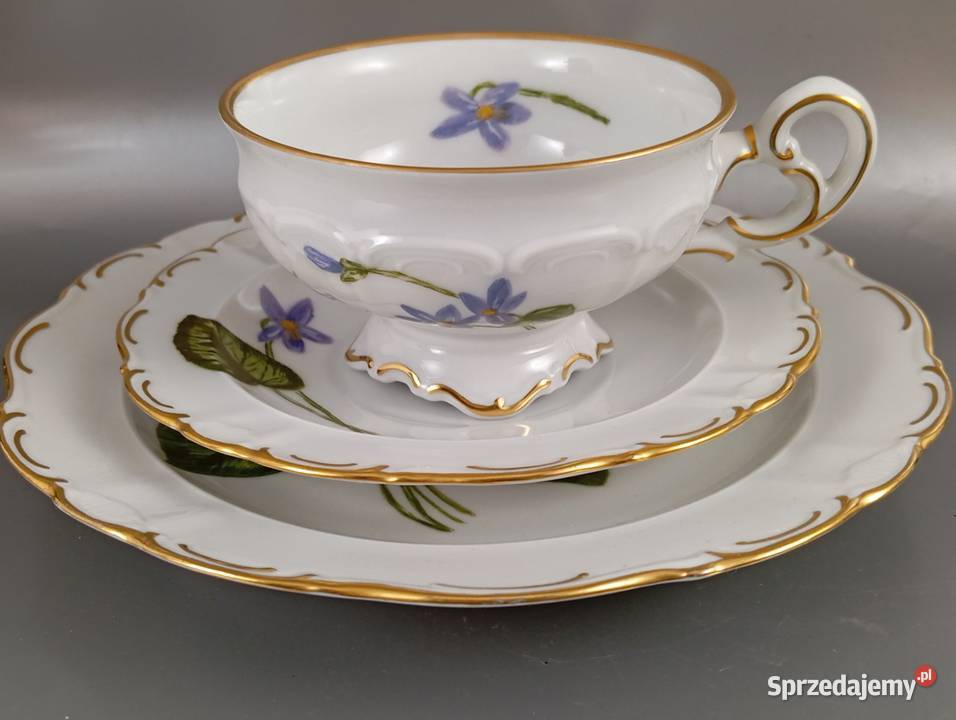 Zestaw śniadaniowy August Schweig Co Weisswasser Zielona Góra sprzedam