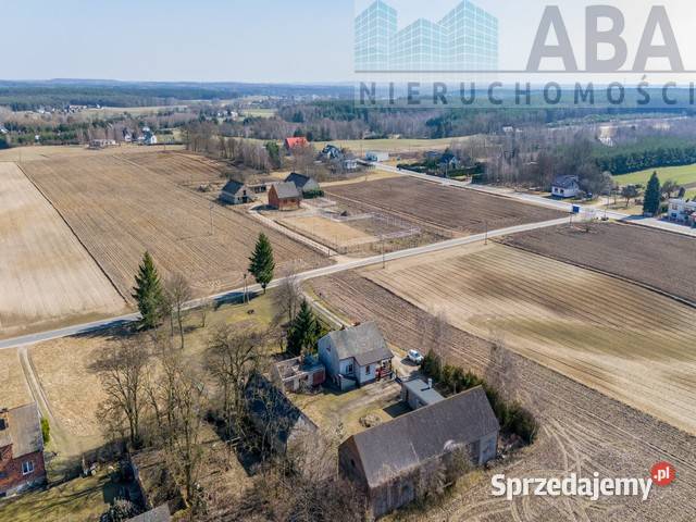 Dom wolnostojący z dużą działką 5673 m budynki 84.62m2 Brzeźniak