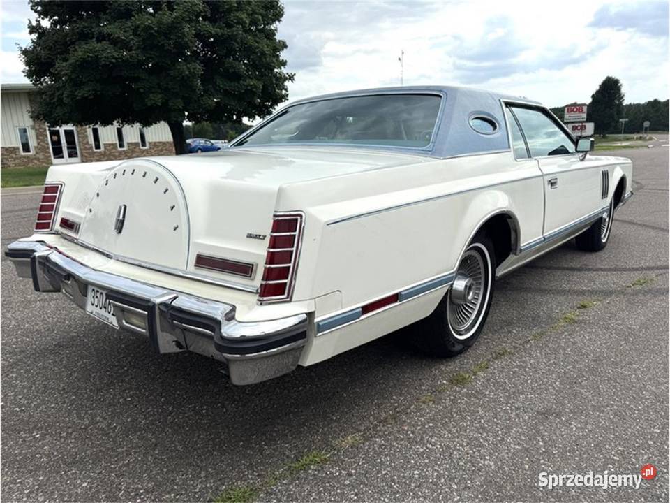 Lincoln Continental Mark V 75 V8 1978 59 mil Zarejestrowany w Polsce Wałbrzych