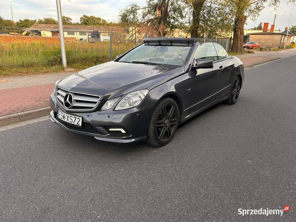 E klasa W207 cabrio Zbąszynek