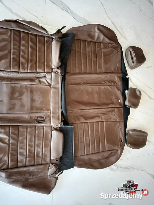 POKROWCE Oryginalne Zestaw Skóra na Fotele Pasłęk