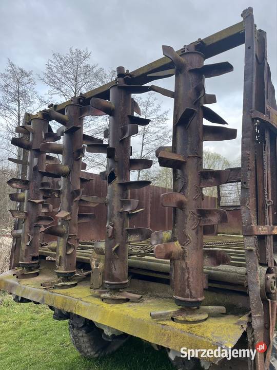 Rozrzutnik obornika Forshnit T088 10ton nieuszkodzony dolnośląskie Dzierżoniów sprzedam