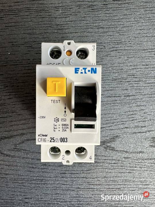 Wyłącznik różnicowoprądowy CFI6252003DE 235753 Łódź