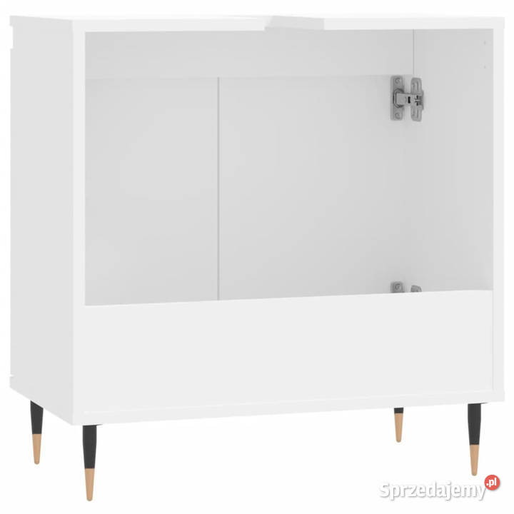 Szafka łazienkowa biała 58x33x60 materiał Warszawa