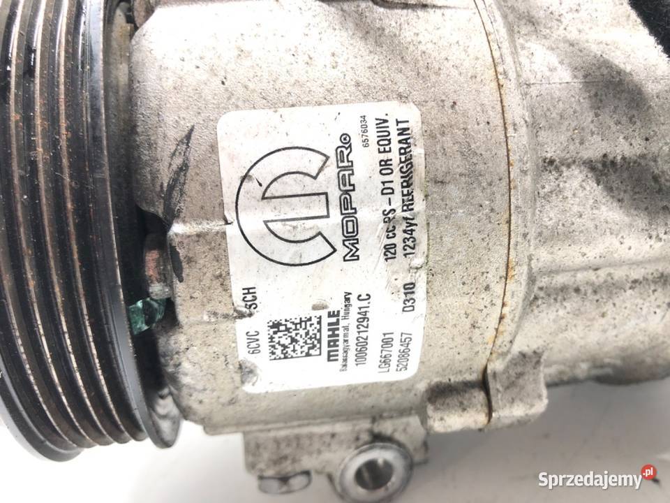 SPRĘŻARKA KLIMATYZACJI FIAT TIPO 52086457 10 101